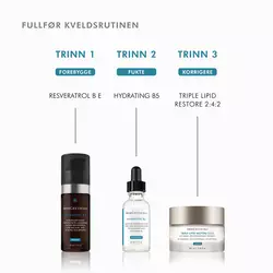 Hudpleierutine kveld