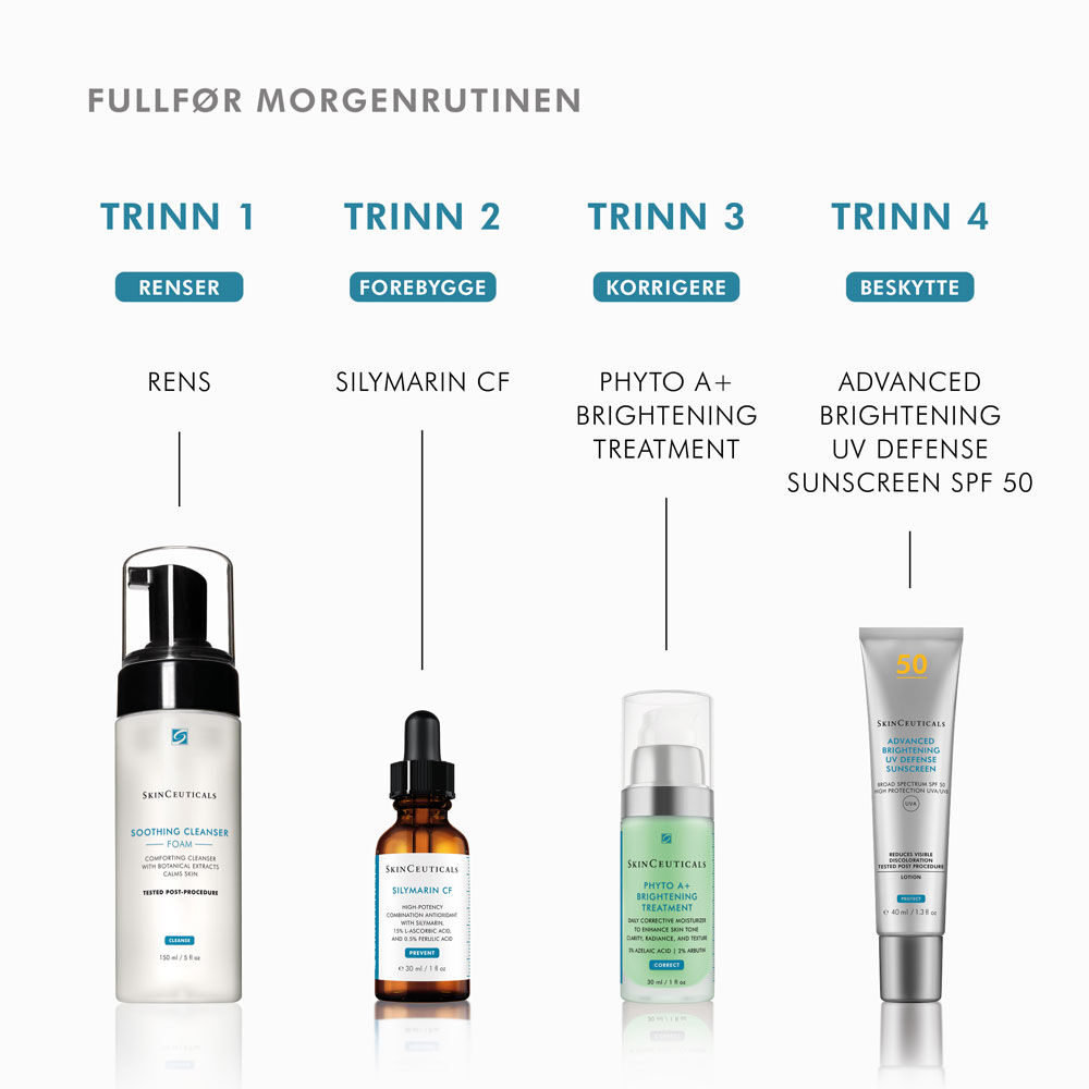 Hudpleierutine om morgenen