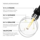 Serum påføres