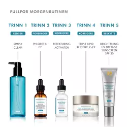 Hudpleierutine om morgenen