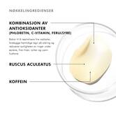 Eye gel påføres
