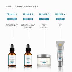 Hudpleierutine morgen