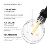 C E Ferulic med 15% L-askorbinsyre
