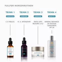 Hudpleierutine morgen